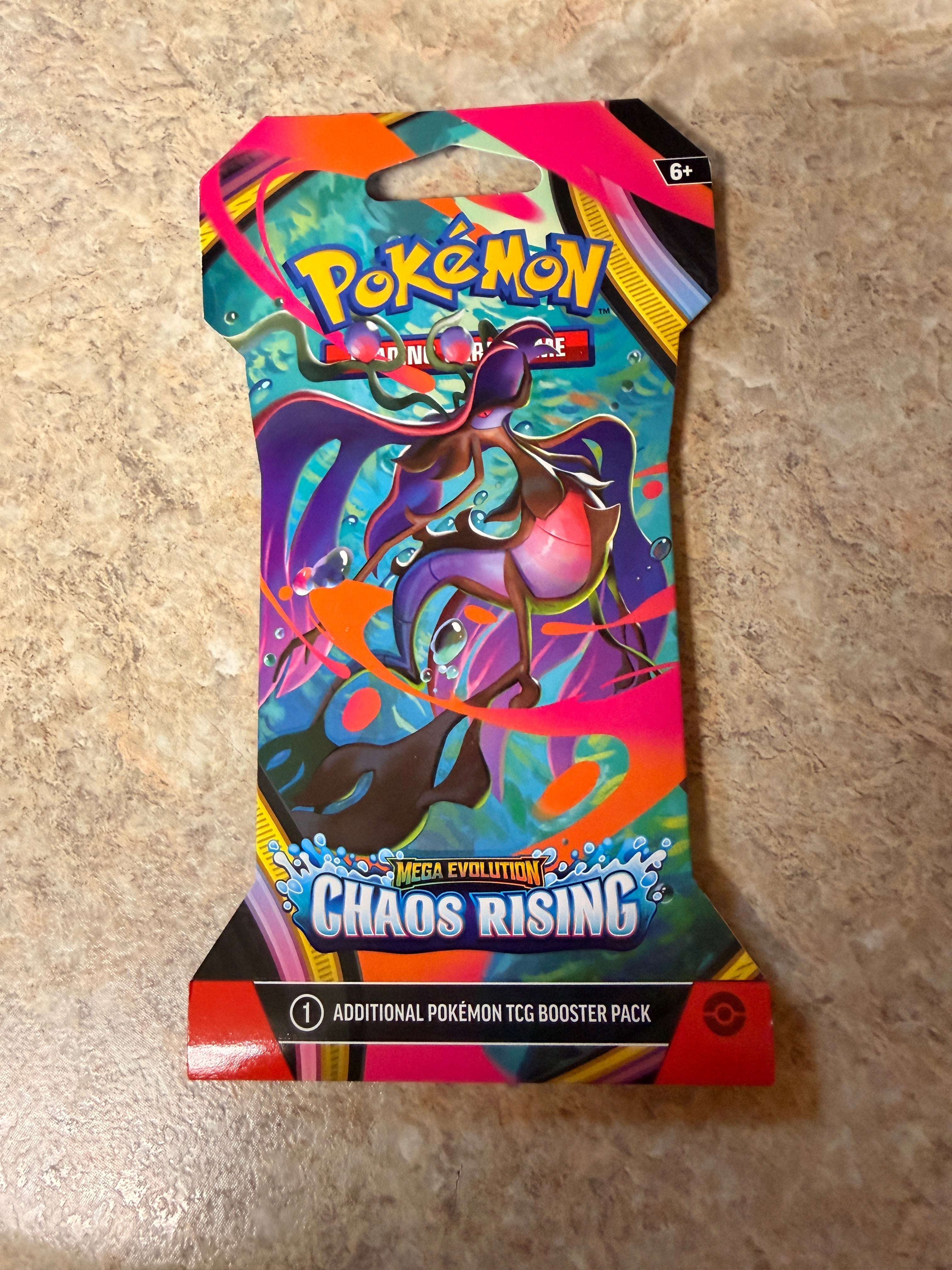 Pokémon TCG: Mega Evolution Chaos Rising Booster Pack