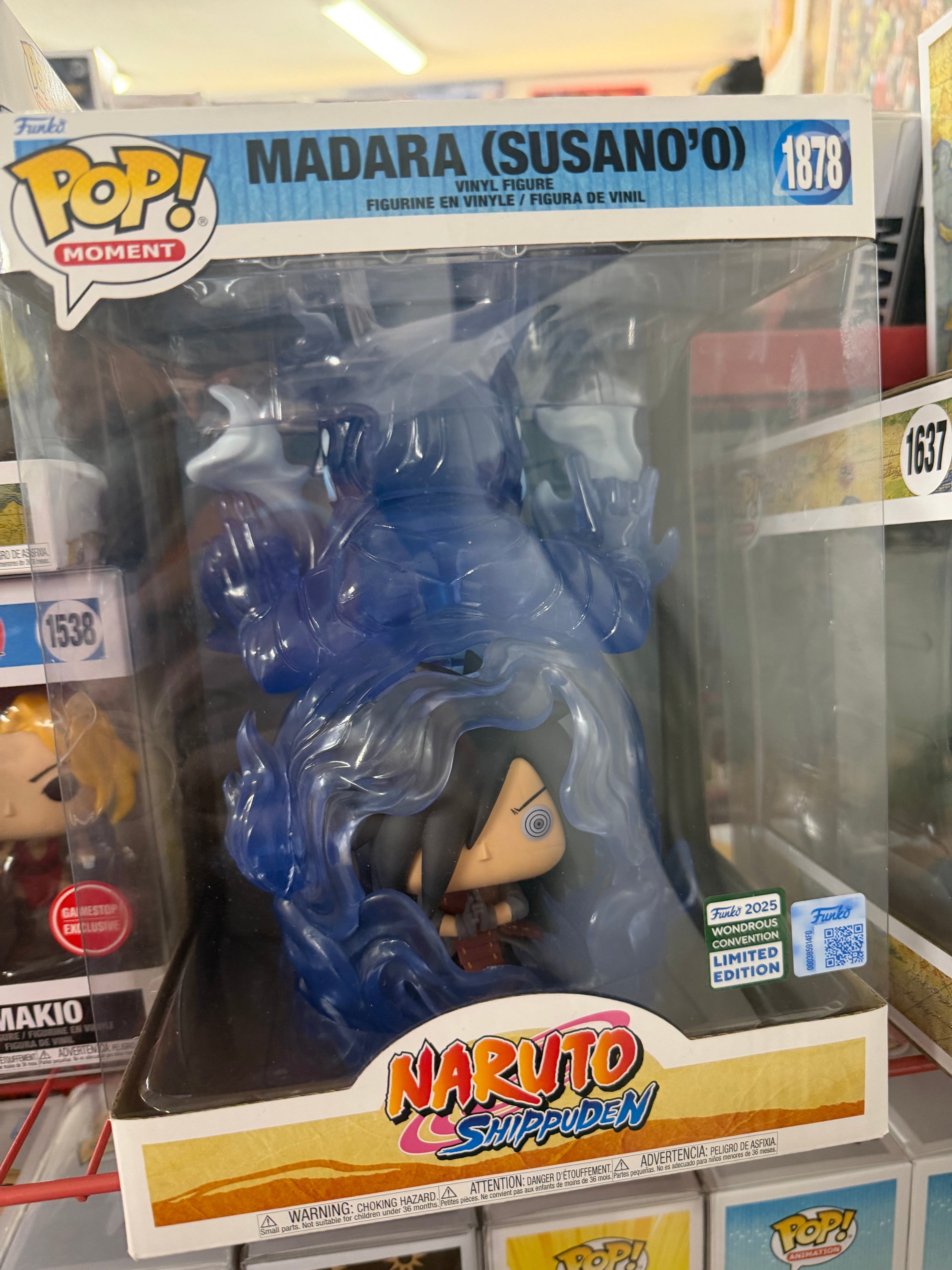 Funko Pop! Moment: Naruto Shippuden - Madara (Susano'o) #1878 - 2025 Wondrous Convention Limited Edition