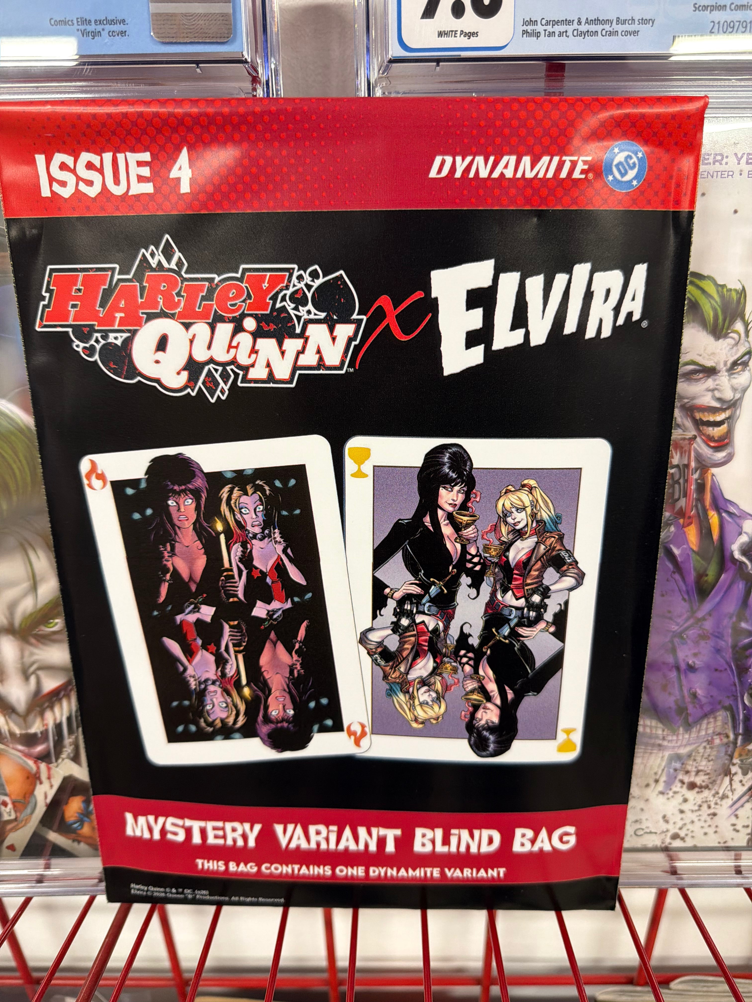 Harley Quinn x Elvira Issue 4 Mystery Variant Blind Bag