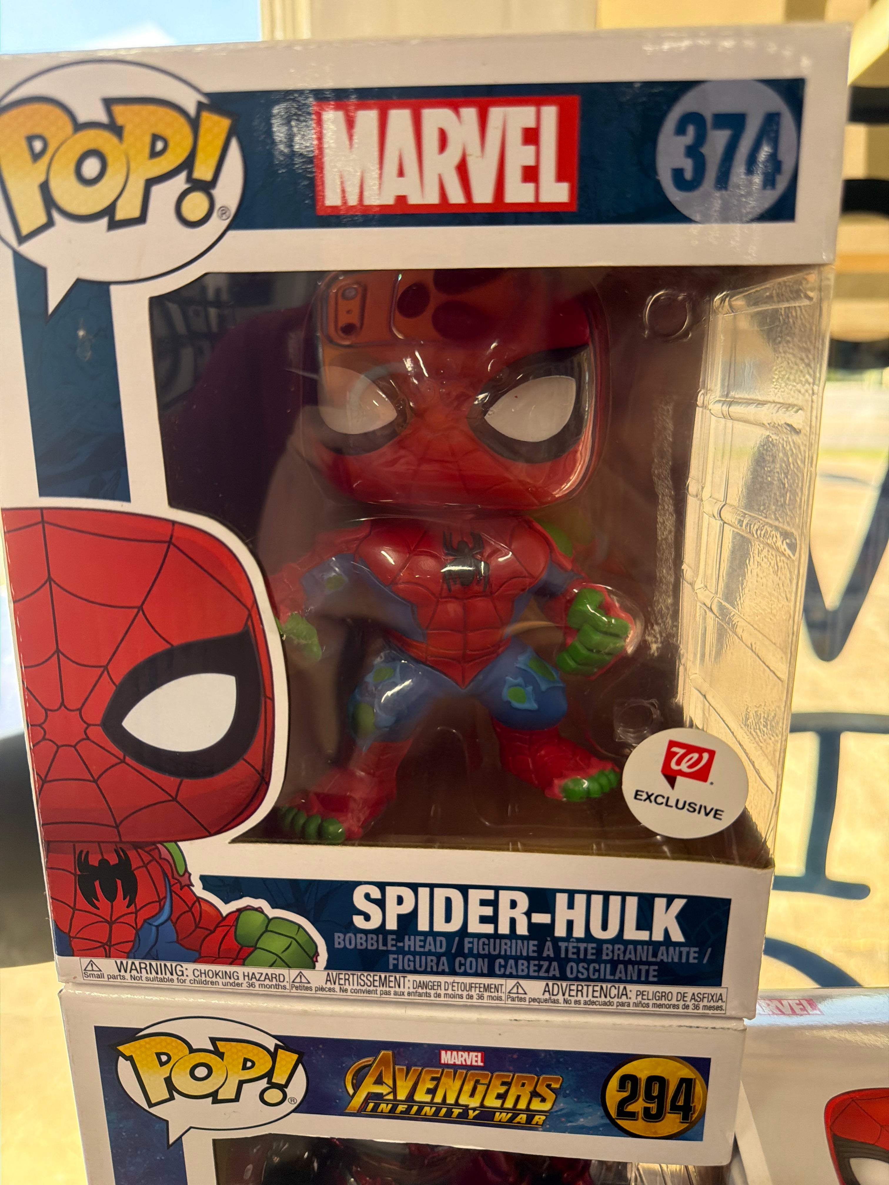 Funko Pop! Marvel Spider-Hulk #374 Walgreens Exclusive