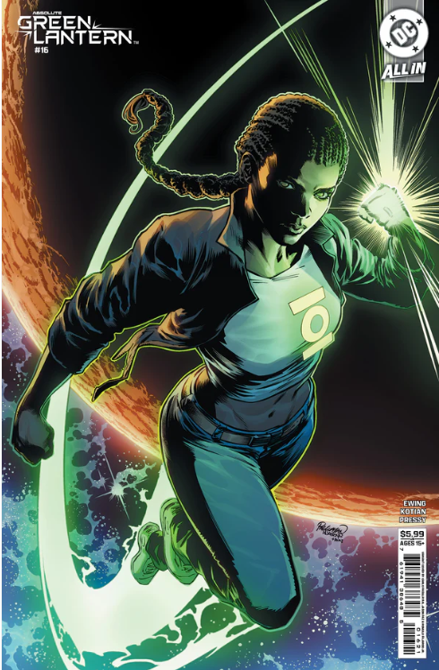 Absolute Green Lantern #16 B Carlo Pagulayan Variant Cover