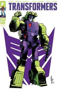 Transformers #22 (Skybound/Image Comics) - Devastator Cover