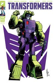 Transformers #22 (Skybound/Image Comics) - Devastator Cover