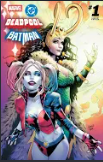 DEADPOOL BATMAN #1 GREG LAND EXCLUSIVE HARLEY QUINN