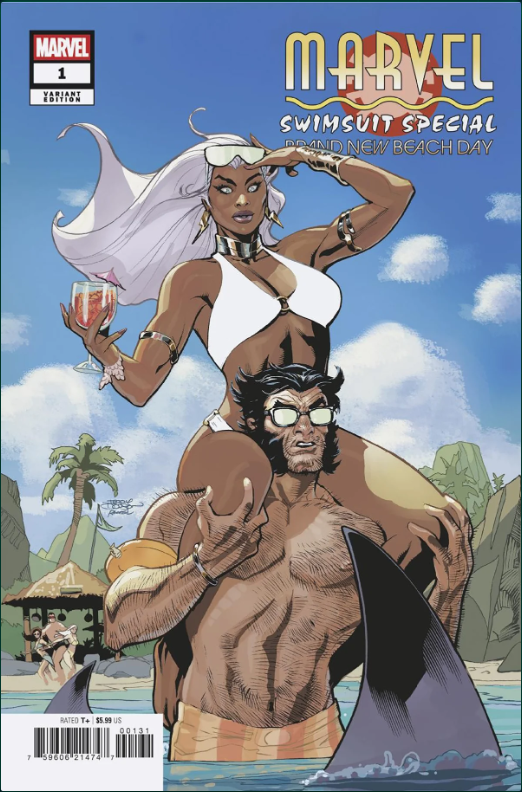 Marvel Swimsuit Special Brand New Beach Day #1 Terry Dodson Variant Cover