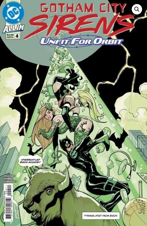 Gotham City Sirens: Unfit For Orbit #4