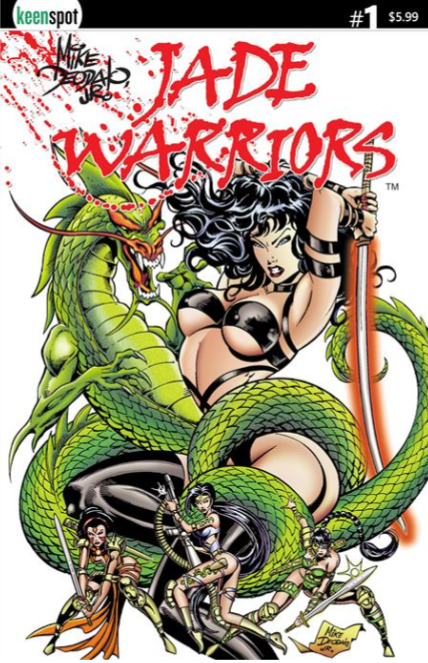Jade Warriors 2026 #1 Mike Deodato Dragon Hunters Variant Cover