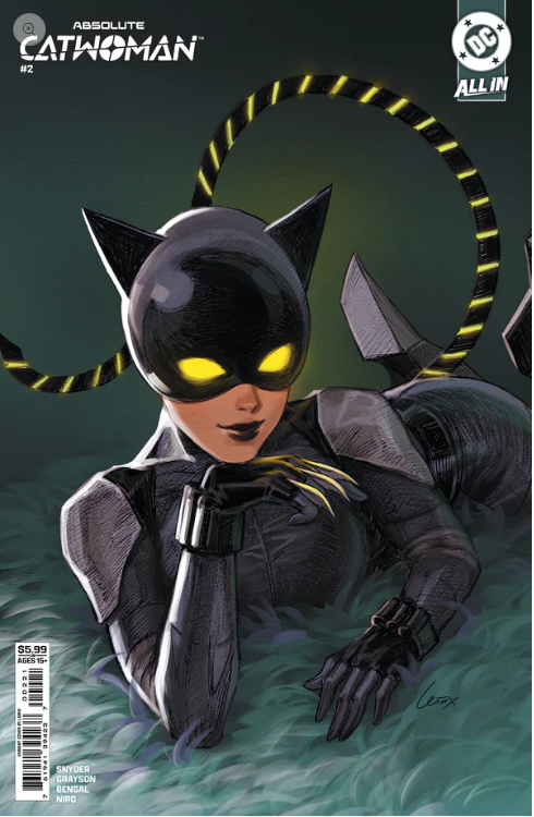 Absolute Catwoman #2 of 6 B Lesley Leirix Li Variant Cover