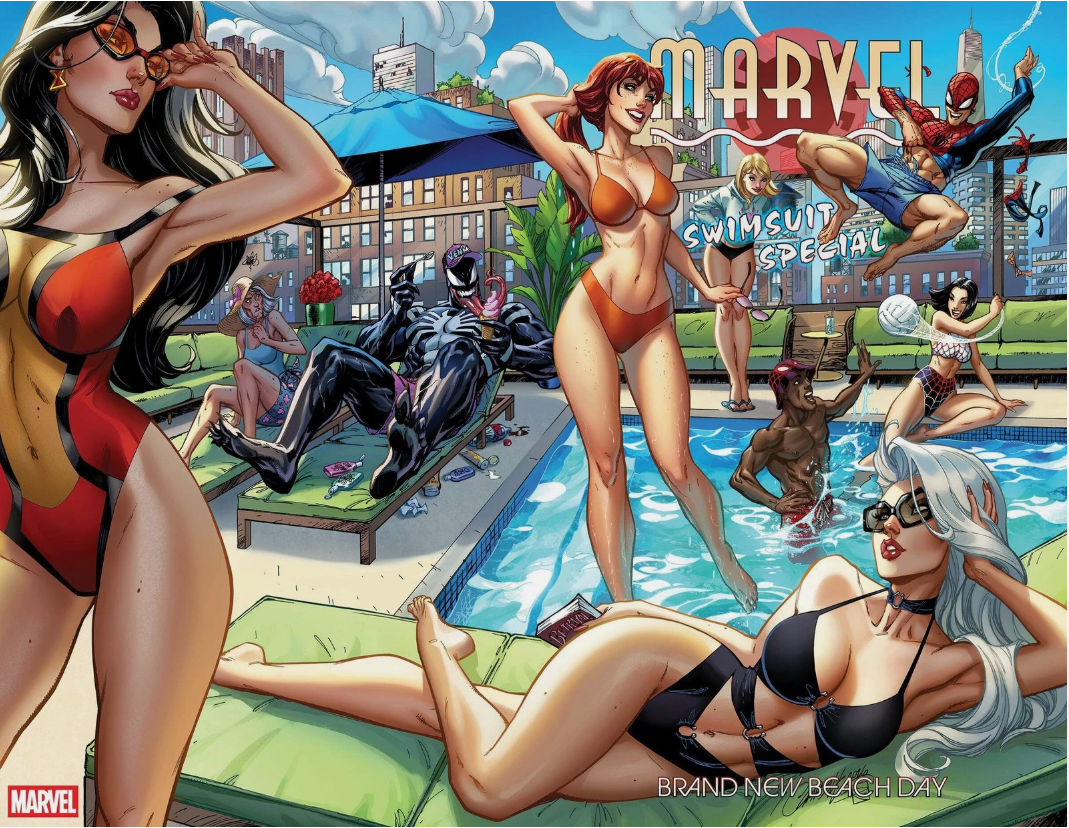 Marvel Swimsuit Special Brand New Beach Day #1 Wraparound Cover