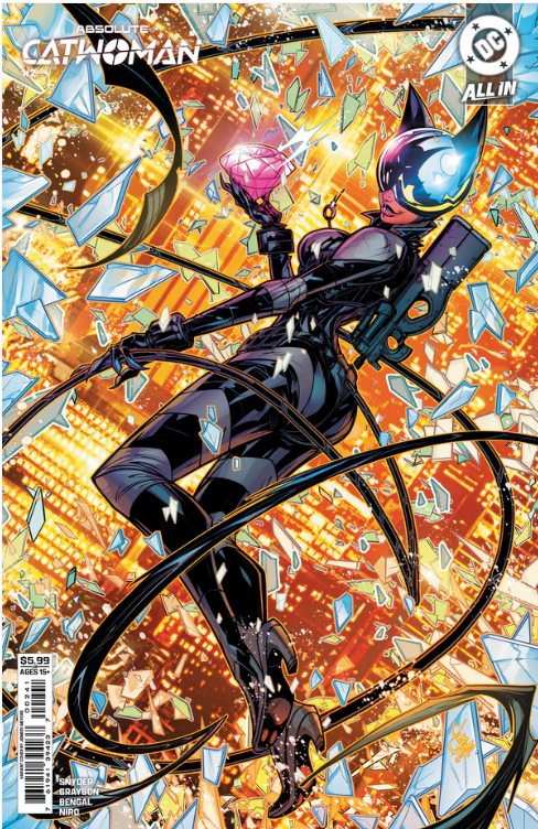 Absolute Catwoman #2 of 6 D Jonboy Meyers Variant Cover