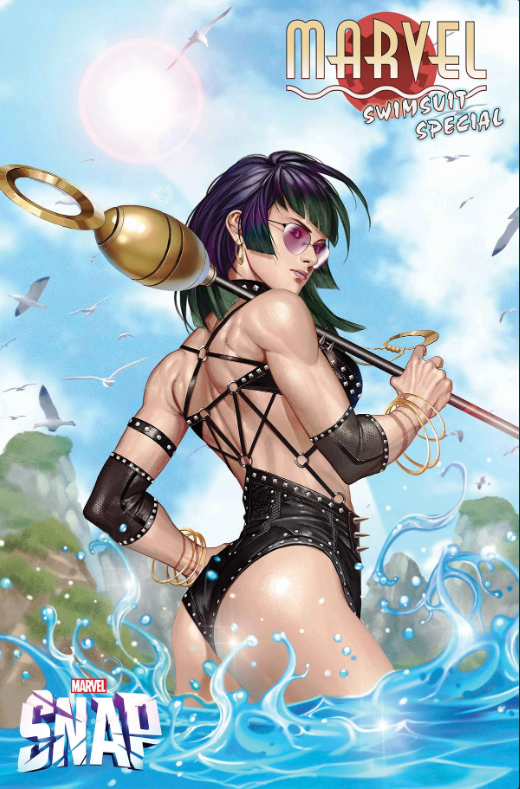 Marvel Swimsuit Special Brand New Beach Day #1 In-Hyuk Lee Marvel Snap Swimsuit Variant Cover