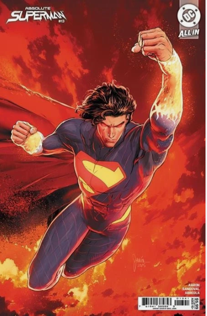 Absolute Superman #13 - Mikel Janín Variant Cover