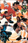 DC K.O. - Boss Battle #1 CVR G Jeff Spokes Wraparound Foil Variant (1st Printing)