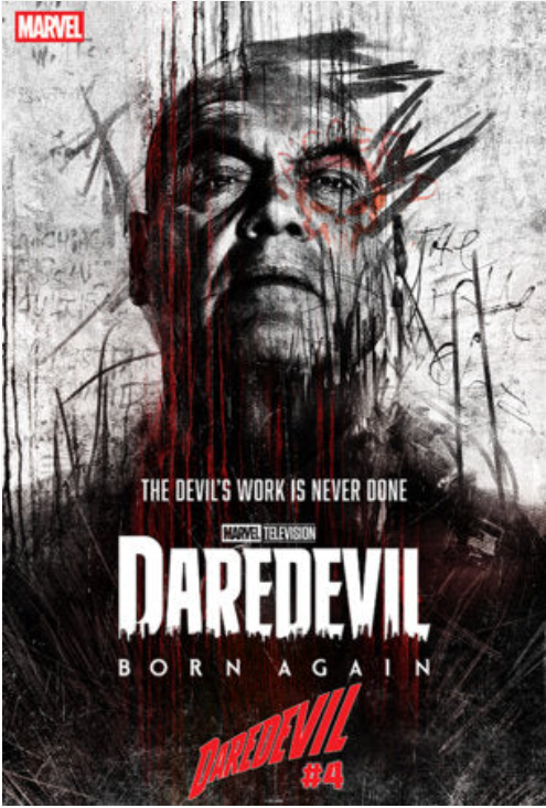 Daredevil #4 G Born Again TV Kingpin Variant Cover
