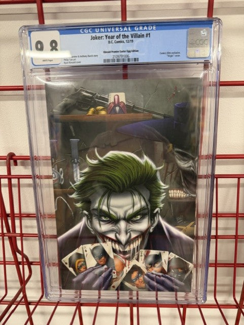 Joker: Year of the Villain #1 CGC 9.8 - Comics Elite Easter Egg Edition (Ryan Kincaid & Sanju R. Nivangune Variant)