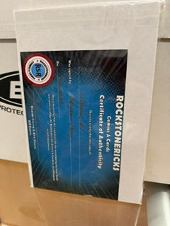 Wolverine Signed  with RockStoneRicks Certificate of Authenticity
